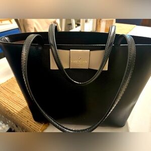 Kate Spade Black Leather Tote